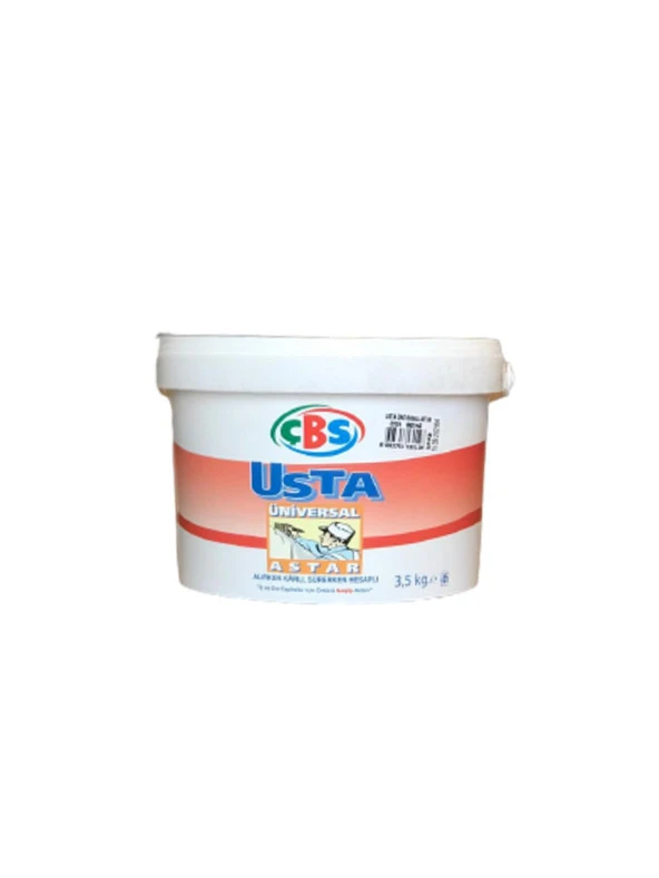 ÇBS USTA ÜNİVERSAL ASTAR BEYAZ 3.5 KG