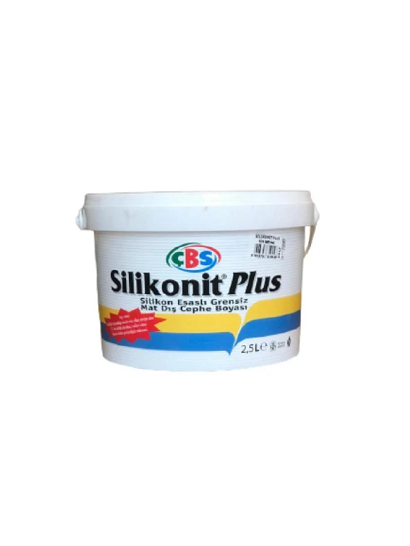 ÇBS SİLİKONİT PLUS DIŞ CEPHE 2,5LT