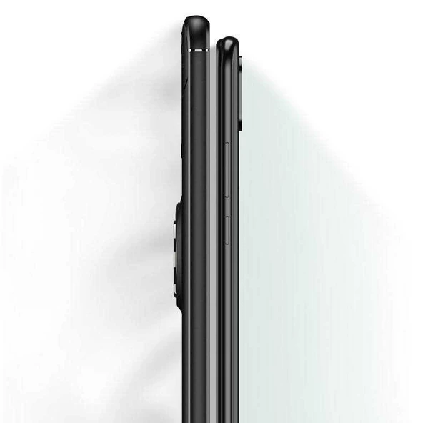 Xiaomi Redmi Note 9 4G Kılıf Yüzüklü Magnetli Ravel Case - 5