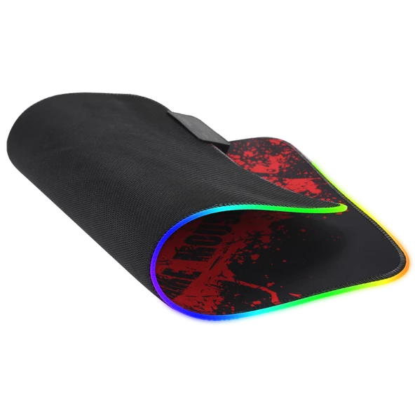 Işıklı Oyuncu Mouse Pad Kaydırmaz Xtrike Me MP-602 RGB 350x250x3mm - 3