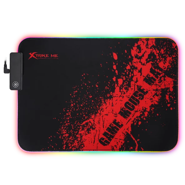 Işıklı Oyuncu Mouse Pad Kaydırmaz Xtrike Me MP-602 RGB 350x250x3mm