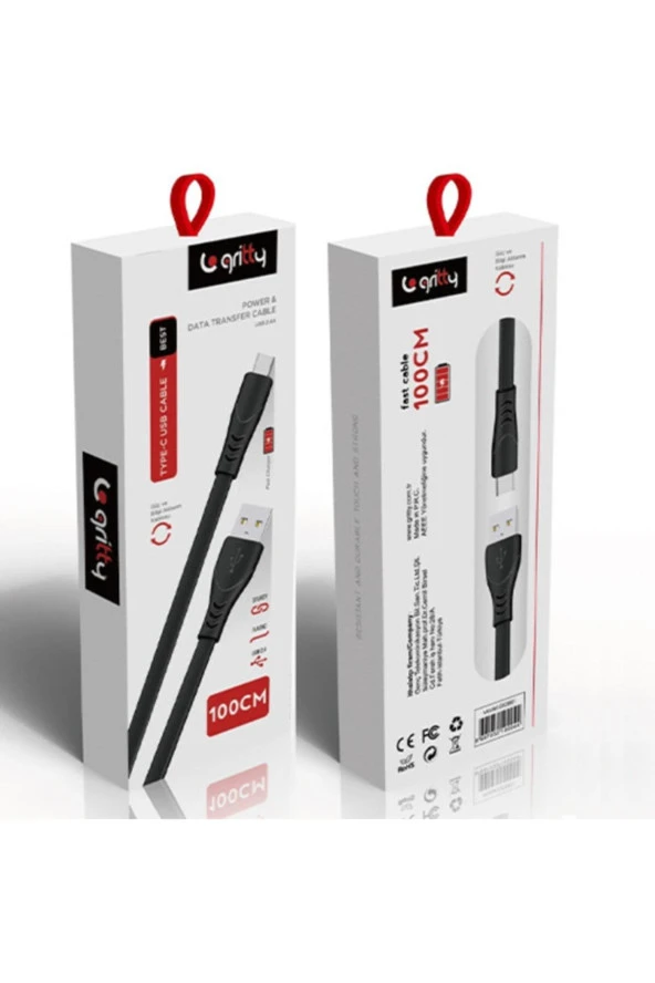 Grityy Best Beyaz Type-c Usb Kablo 100 Cm