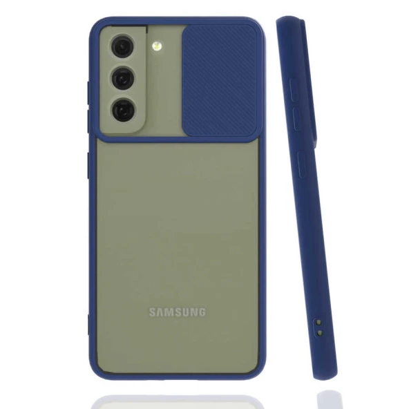 Samsung Galaxy S21 FE Kılıf Kamera Kapatmalı Lensi Case