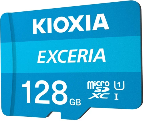 Kioxia 128GB Exceria microSDXC UHS-1 C10 100MB-sn Hafıza Kartı