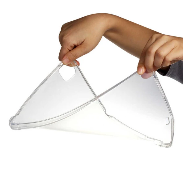 Apple iPad Pro 12.9 5. Nesil 2021 Kılıf Darbelere Dayanıklı Şeffaf Kapak A2378 A2379 A2461 A2462 - 9