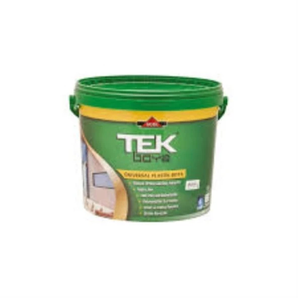 TEK ÜNİVERSAL PLASTİK BOYA 10 KG