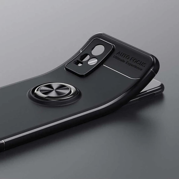 Vivo V21E Kılıf Yüzüklü Magnetli Ravel Case - 8