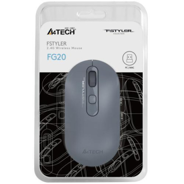 A4Tech FG20 Kablosuz Mouse Mavi - 3