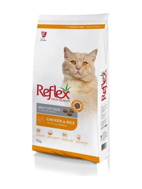 Reflex 15 Kg Tavuklu Yetişkin Kedi Maması RFL-201