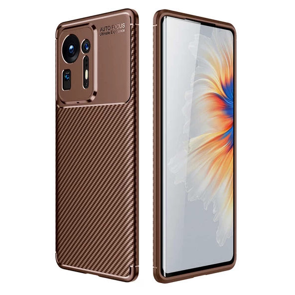 Xiaomi Mi Mix 4 Kılıf Karbon Silikon Case