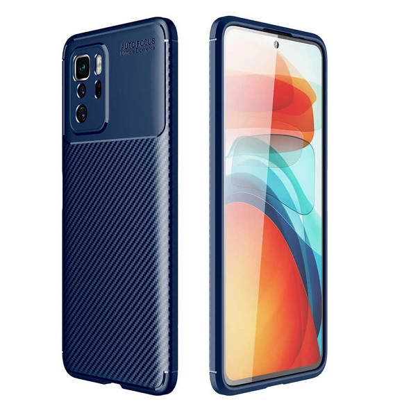 Xiaomi Poco X3 GT Kılıf Karbon Silikon Case