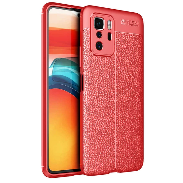 Xiaomi Poco X3 GT Kılıf Deri Tarzı Niss Silikon Case