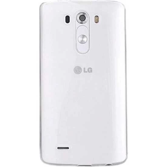 LG G4 Kılıf Şeffaf Silikon Hibrit Case