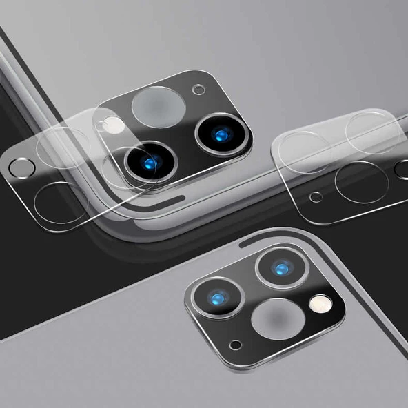 Apple iPad Pro 13 M4 / Pro 11 M4 2024 iPad Kamera Lens Koruyucu Cam - 9