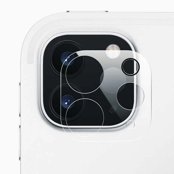 Apple iPad Pro 13 M4 / Pro 11 M4 2024 iPad Kamera Lens Koruyucu Cam - 11