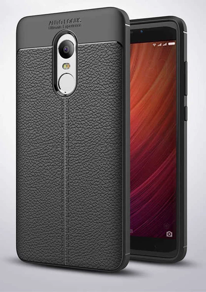 Xiaomi Redmi Note 4x Kılıf Deri Tarzı Niss Silikon Case