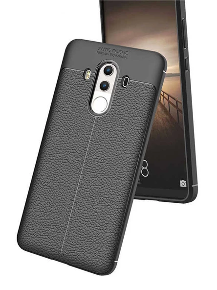 Huawei Mate 10 Pro Kılıf Deri Tarzı Niss Silikon Case - 4