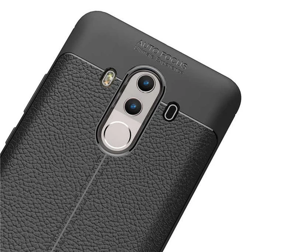 Huawei Mate 10 Pro Kılıf Deri Tarzı Niss Silikon Case - 6