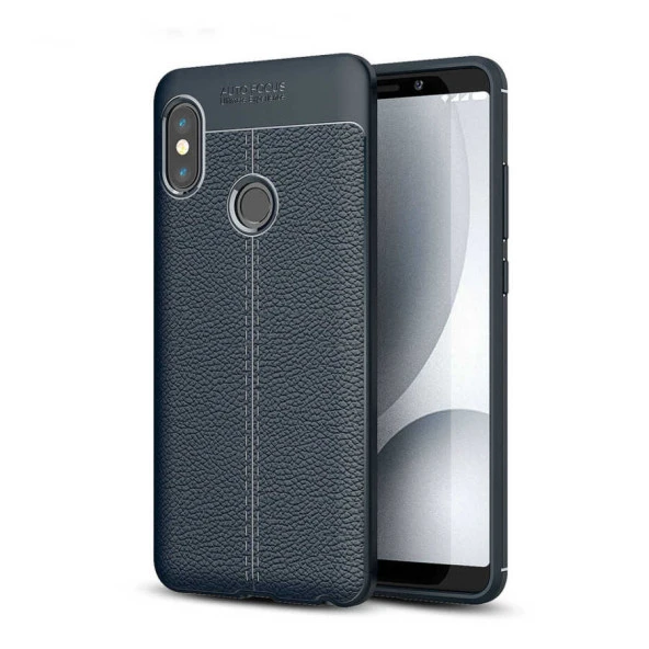 Xiaomi Redmi Note 5 Pro Kılıf Deri Tarzı Niss Silikon Case