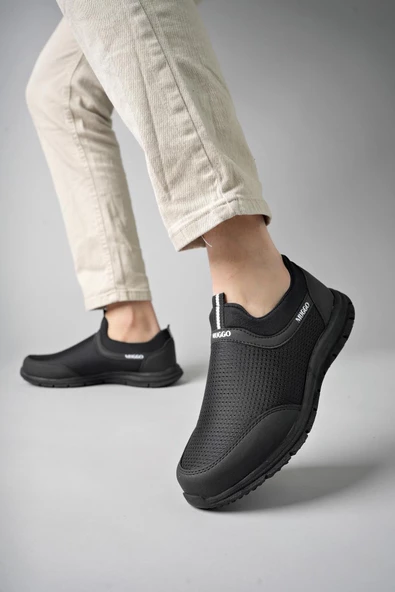 Muggo PODGO Garantili Unisex Ortopedik Bağcıksız Nefes Alabilen Hafif Yürüyüş Sneaker Spor Ayakkabı - 12