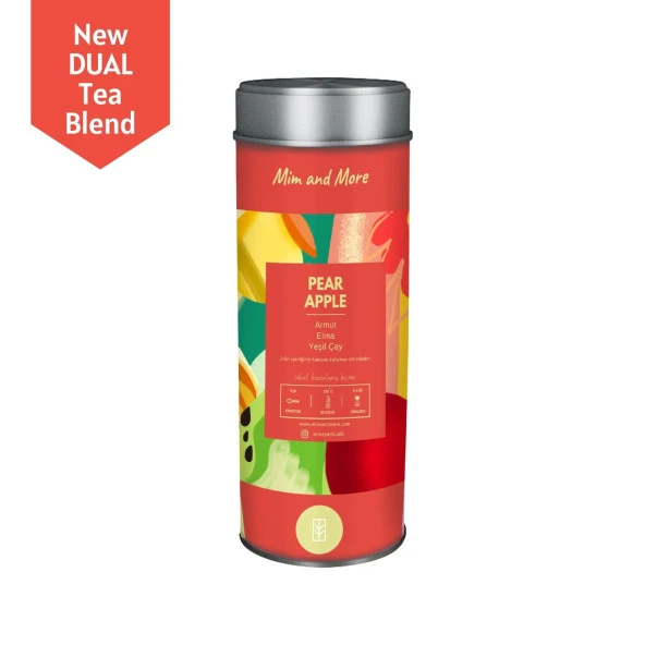 Mim and More Armut ve Elmalı Yeşil Çay Pear Apple 50 Gr - 2
