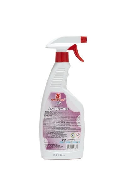 Bitkisel Yağ Çözücü Vegan ve Çevre Dostu SP 500 ml - 4