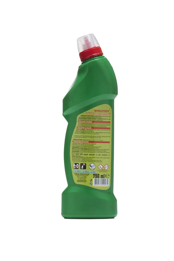 Çamaşır Suyu Yoğun Kıvamlı WT 750 ml - 5