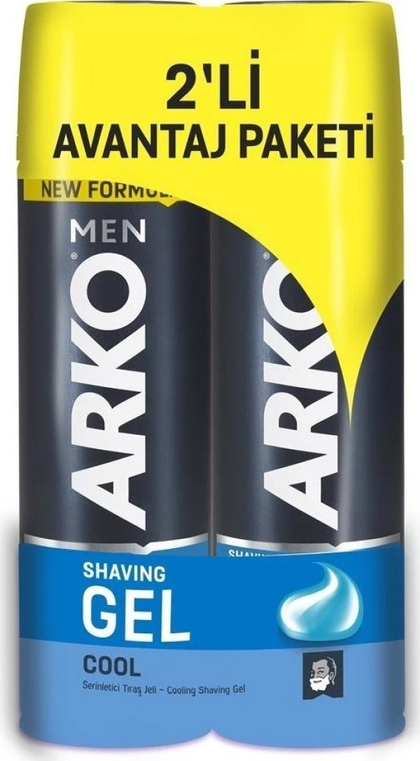 Arko Men Cool Tıraş Jeli 200 ml 2'li set 2 X 200 ml