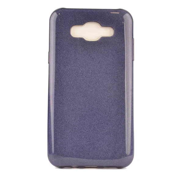 Samsung Galaxy J5 Kılıf Simli Parlak Shining Kapak - 5