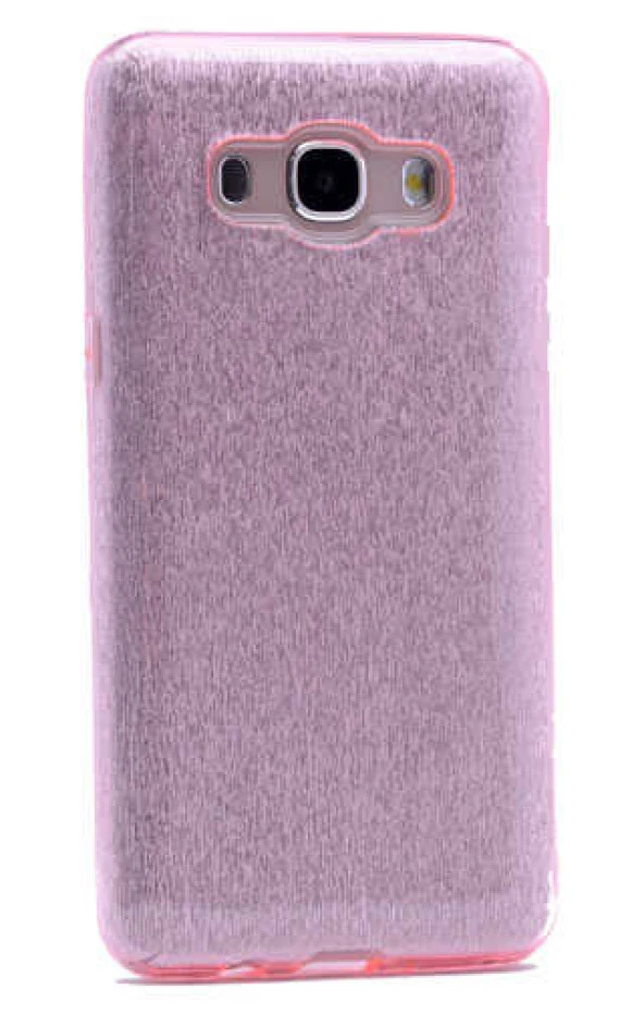 Samsung Galaxy J5 Kılıf Simli Parlak Shining Kapak - 8