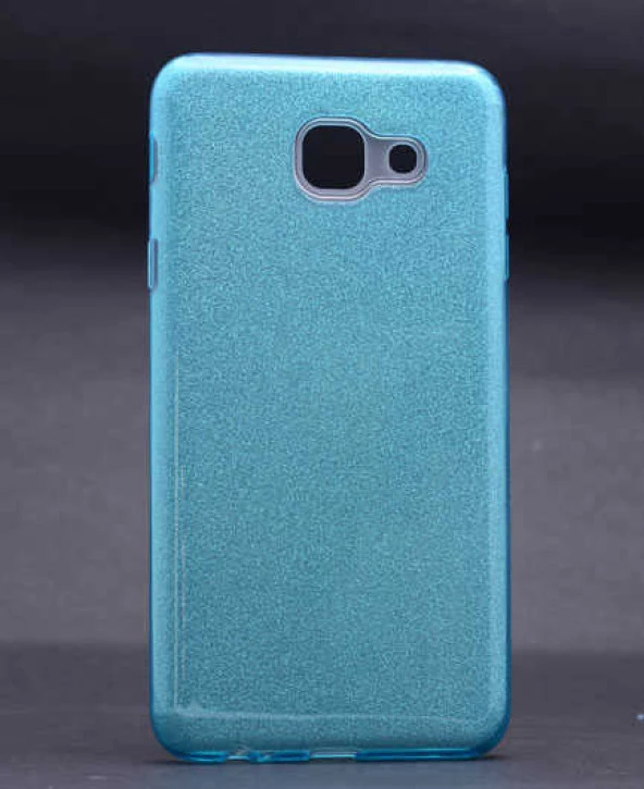 Samsung Galaxy J7 Max Kılıf Simli Parlak Shining Kapak - 11