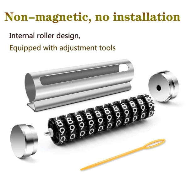 Numaratör gümüş renk / ICCA105-1 - Resim 2