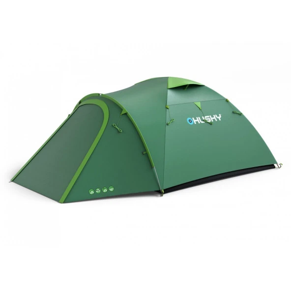 HUSKY BIZON YESIL 3 KISILIK CADIR - 3