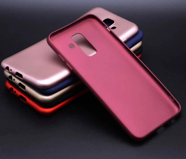 Samsung Galaxy A6 Plus 2018 Kılıf Soft Mat Premier Case - 3