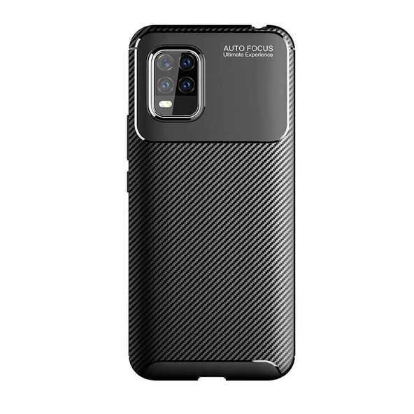 Xiaomi Mi 10 Lite Kılıf Karbon Silikon Case