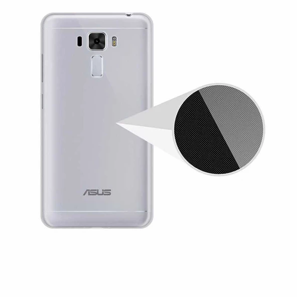 Asus Zenfone 3 Laser ZC551KL Kılıf Şeffaf Silikon Hibrit Case - 3