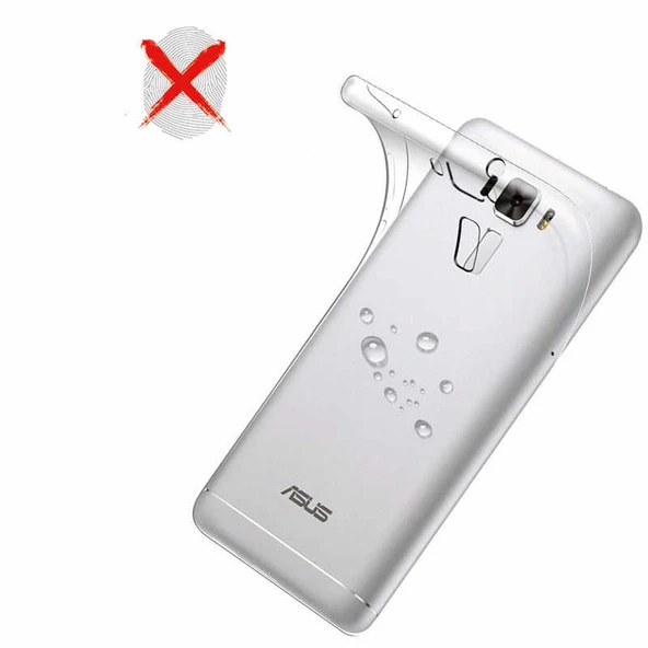 Asus Zenfone 3 Laser ZC551KL Kılıf Şeffaf Silikon Hibrit Case - 2