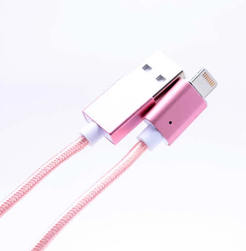 Metal Manyetic Uçlu Lightning Usb Kablo