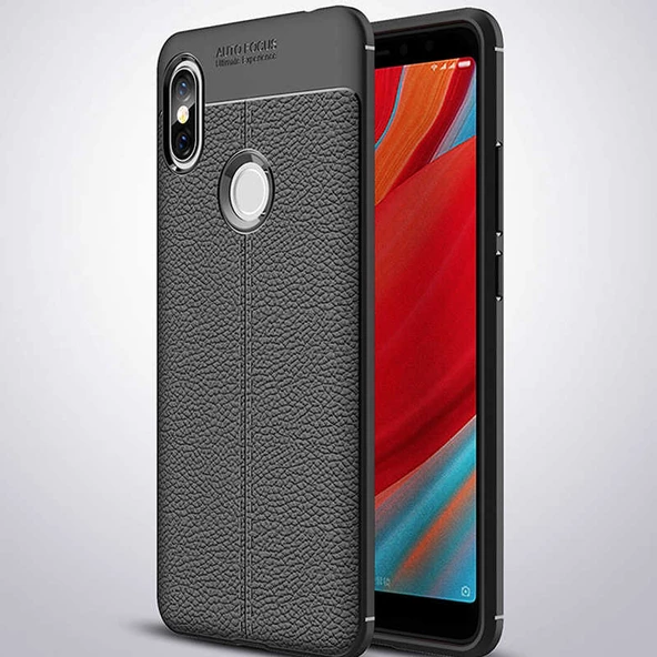 Xiaomi Redmi S2 Kılıf Deri Tarzı Niss Silikon Case