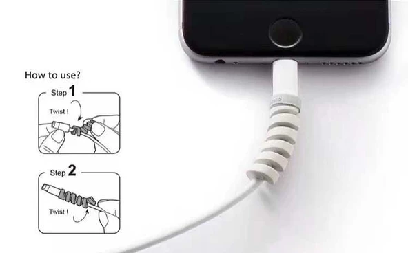 Kablo Koruyucu Silikon - 5