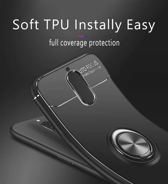 Samsung Galaxy J730 Pro Kılıf Yüzüklü Magnetli Ravel Case - 3