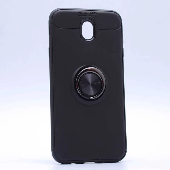 Samsung Galaxy J730 Pro Kılıf Yüzüklü Magnetli Ravel Case - 9