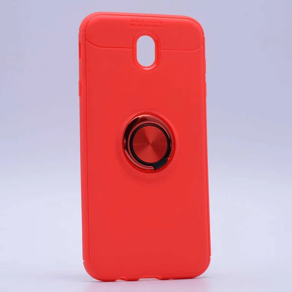 Samsung Galaxy J730 Pro Kılıf Yüzüklü Magnetli Ravel Case - 10