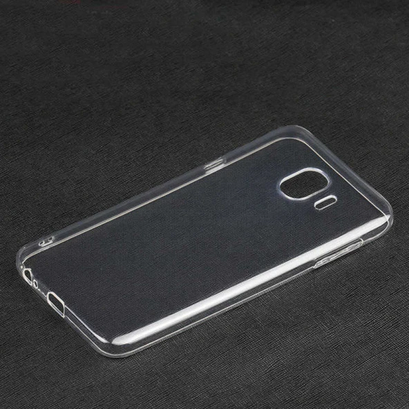 Samsung Galaxy J2 Core Kılıf Şeffaf Silikon Hibrit Case