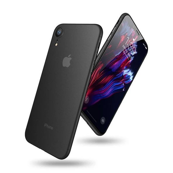 Apple iPhone XR 6.1 Kılıf A+ Ultra İnce Sert Kapak