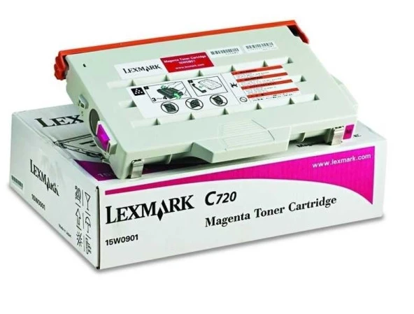 HPZR Lexmark C720-15W0901 Kırmızı Orjinal Toner