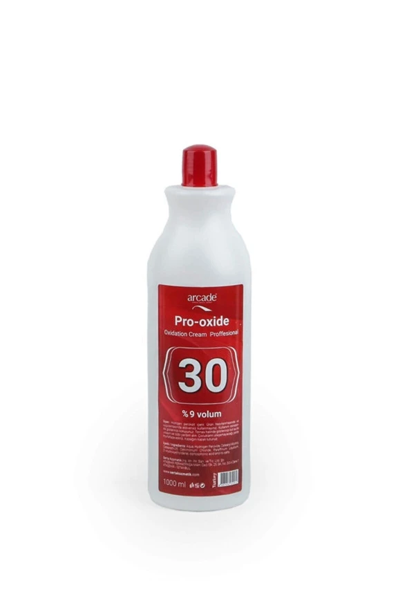 Arcade Oxidation Cream 30 Volume %9 1000 Ml