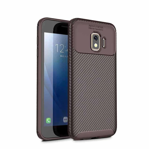 Samsung Galaxy J2 Core Kılıf Karbon Silikon Case