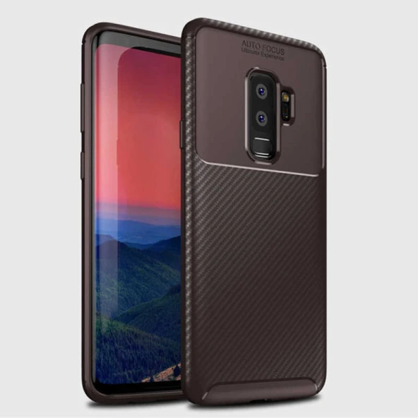Samsung Galaxy S9 Plus Kılıf Karbon Silikon Case - 3