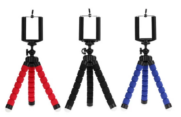 Ahtapod Tripod TR1 Kısa Tripod Sünger Ayaklı